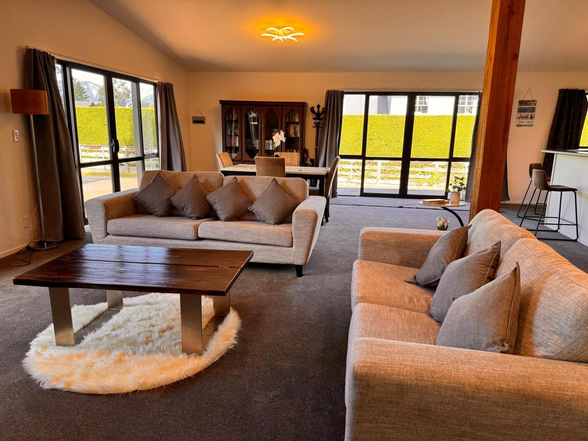 Woodbank Retreat Villa Ханмер Спрингс Екстериор снимка